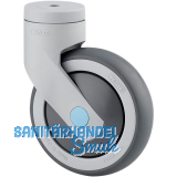 TENTE Lenkrolle TPE Kunststoff 100 mm 100 kg