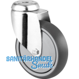 TENTE Lenkrolle TPR/Stahlblech 125 mm 100 kg R�ckenloch