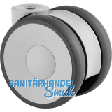 TENTE Lenkrolle Polyamid Schn�pperloch 75 mm 100 kg