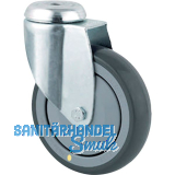 TENTE Lenkrolle TPR/Stahlblech 125 mm 100 kg