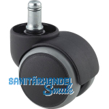 TENTE Lenkrolle TPR/Polypropylen mit lastabh�ngiger Radbremse 50 mm