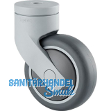 TENTE Lenkrolle TPR/Kunststoff Fadenschutz Schn�pperloch 50 mm 75 kg