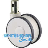 TENTE Lenkrolle PUR zentral total festellbar 125 mm 150 kg