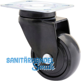 WAGNER Lenkrolle Kunstoff-Rad schwarz 50 mm 50 kg