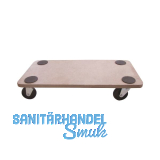 D�RNER + HELMER M�belroller Economy 590 x 290 mm m, Kunststoffrollen 200 kg