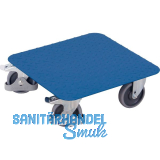 Kistenroller mit Riffelblech-Ladefl�che 500 x 500 mm Tragkraft 400 kg