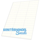 Etiketten wei� 70 x 16,9 mm