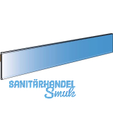 Preisschiene mit Klebeband wei� L1250/H39