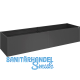 BIOHORT HochBeet Gr. 4x1 dunkelgrau-metallic