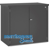 BIOHORT M�lltonnenbox Alex Duo dunkelgrau