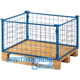 Palettenaufsatzrahmen 1 Gr��e 1200 x 800 x 600 mm 18,5 kg