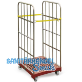 Rollcontainer verzinkt 720 x 810 x 1450 mm Nutzlast 500 kg