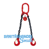 Kettengeh�nge 2-Strang L�nge 2 m Tragkraft 2800 kg inkl. Pr�fzeugnis