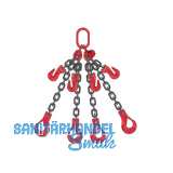 Kettengeh�nge 4-Strang k�rzbar L�nge 2 m Tragkraft 11200 kg inkl. Pr�fzeugnis