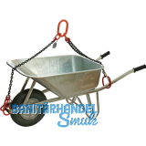 Schiebetruhengeh�nge 3-Strang Tragf�higkeit 0-45�: 350 kg / 45-60� 250 kg