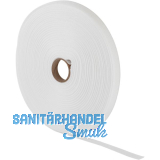 Gurtband f�r Fenstertrageschlaufen auf Rolle 22x1mm wei� (1 Rolle = 100 Meter)