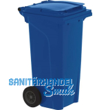 M�lltonne 120 Liter Kunststoff blau Urban