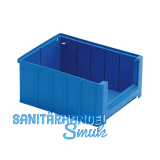 Sichtlagerkasten blau 300 x 234 x 140 mm
