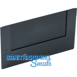 Innere Trennwand f�r Regalkasten 234 x 2 x 140 mm schwarz