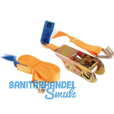 Zurrgurt 2-teilig mit Ratsche 800 kg 4 m