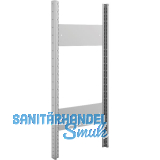 META Steckrahmen 1025 x 400 mm inkl. Steckprofil u. Steck-Tiefensteife verzinkt