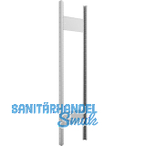 META Steckrahmen 1500 x 300 mm inkl. Steckprofil u. Steck-Tiefensteife verzinkt