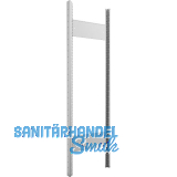 META Steckrahmen 1500 x 400 mm inkl. Steckprofil u. Steck-Tiefensteife verzinkt