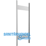 META Steckrahmen 1500 x 500 mm inkl. Steckprofil u. Steck-Tiefensteife verzinkt