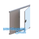 META Doppelfl�gelt�re 1/2 T�r RAL 7035 lichtgrau H�he 1000 mm