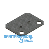 META Unterlegplatte 2 mm, verzinkt