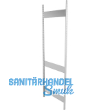 META Steckrahmen 2500 x 800 mm inkl. Steckprofil u. Steck-Tiefensteife verzinkt