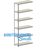 META Schraubregal Anbauset 2500 x 1000 x 400 mm Tragkraft 150 kg