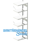 META Steck-Anbauregal 2500 x 750 x 500 mm 6 Fachb�den 100 kg