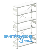 META Steck-Grundregal 2500 x 1300 x 400 mm 6 Fachb�den 230 kg