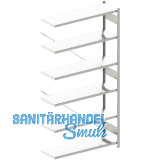 META Steck-Anbauregal 2500 x 1300 x 400 mm 6 Fachb�den 230 kg