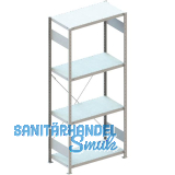 META Steck-Grundregal 2000 x 750 x 500 mm 4 Fachb�den 100 kg