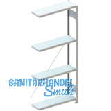 META Steck-Anbauregal 2000 x 750 x 300 mm 4 Fachb�den 100 kg