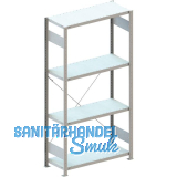 META Steck-Grundregal 2000 x 1000 x 400 mm 4 Fachb�den 150 kg