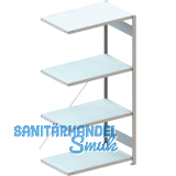 META Steck-Anbauregal 2000 x 1000 x 600 mm 4 Fachb�den 150 kg