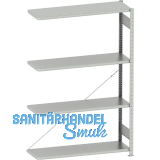 META Steck-Anbauregal 2000 x 1300 x 400 mm 4 Fachb�den 230 kg
