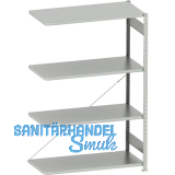 META Steck-Anbauregal 2000 x 1300 x 600 mm 4 Fachb�den 230 kg