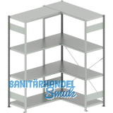 META Steck-Eckregal 2000 x 1300 /1000 x 500 mm Tragkraft 100 kg