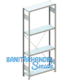 META Steck-Grundregal 2000 x 750 x 300 mm 4 Fachb�den 100 kg