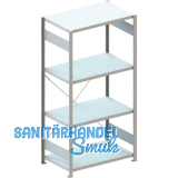 META Steck-Grundregal 2000 x 1000 x 600 mm 4 Fachb�den 150 kg