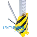 META U-Rammschutz komplett schwarz/gelb H�he 400 mm