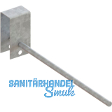 META Trennarm verzinkt L�nge 500 mm inkl. Befestigungsmaterial