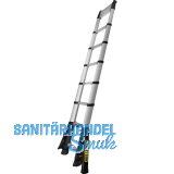 JUST Anlege-Teleskopleiter Telestep Prime 11 Sprossen 0,87 - 3,5 m