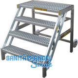 JUST Standtreppe mit Plattform 2-stufig