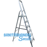 Alu Haushaltsleiter mit Plattform Stufen=6 Arbeitsh�he=3,3 m
