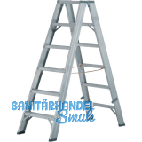 JUST Alu-Stufen-Doppelleiter Type 58 Stufen=12 L�nge=3,00 m